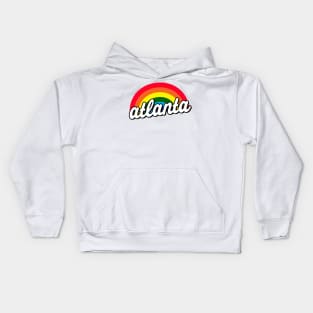 Atlanta Gay Pride Rainbow Kids Hoodie